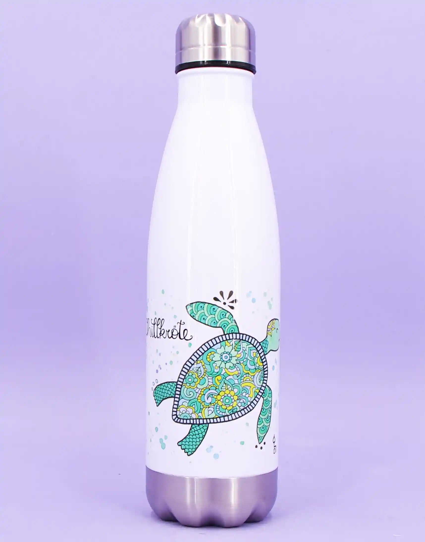 Trinkflasche "Chillkröte"-RollinArt