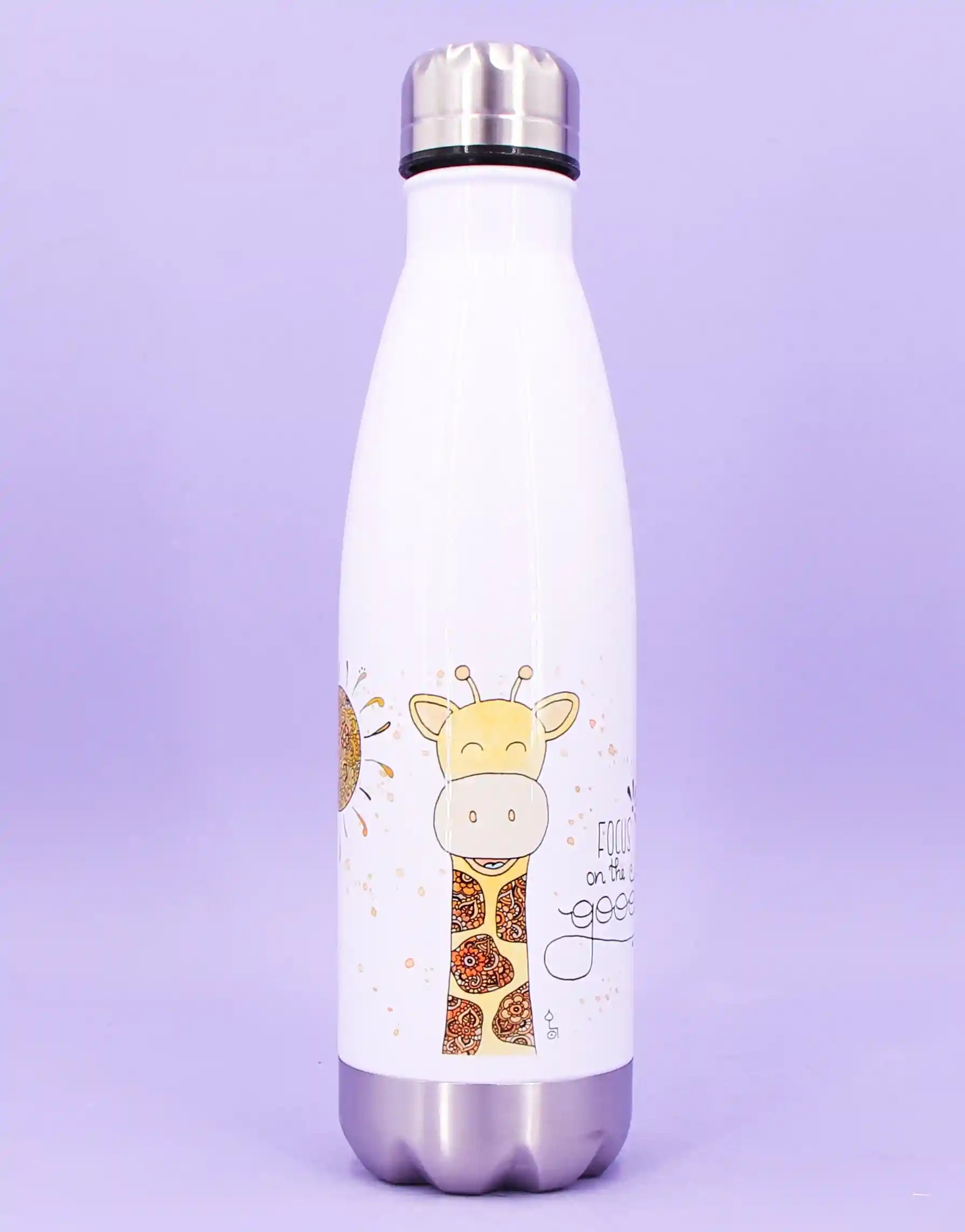 Trinkflasche "Giraffe"-RollinArt