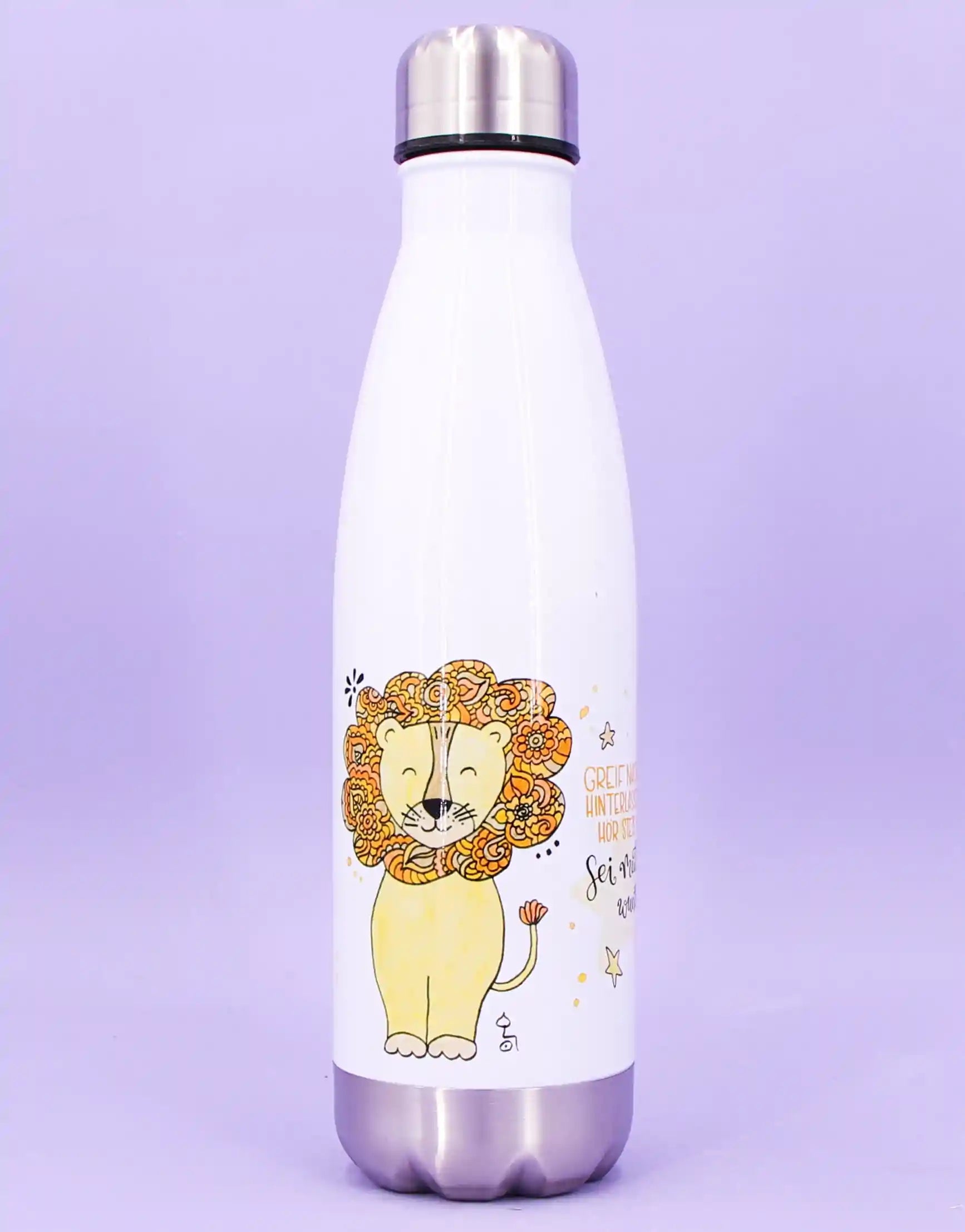 Trinkflasche "Löwe"-RollinArt