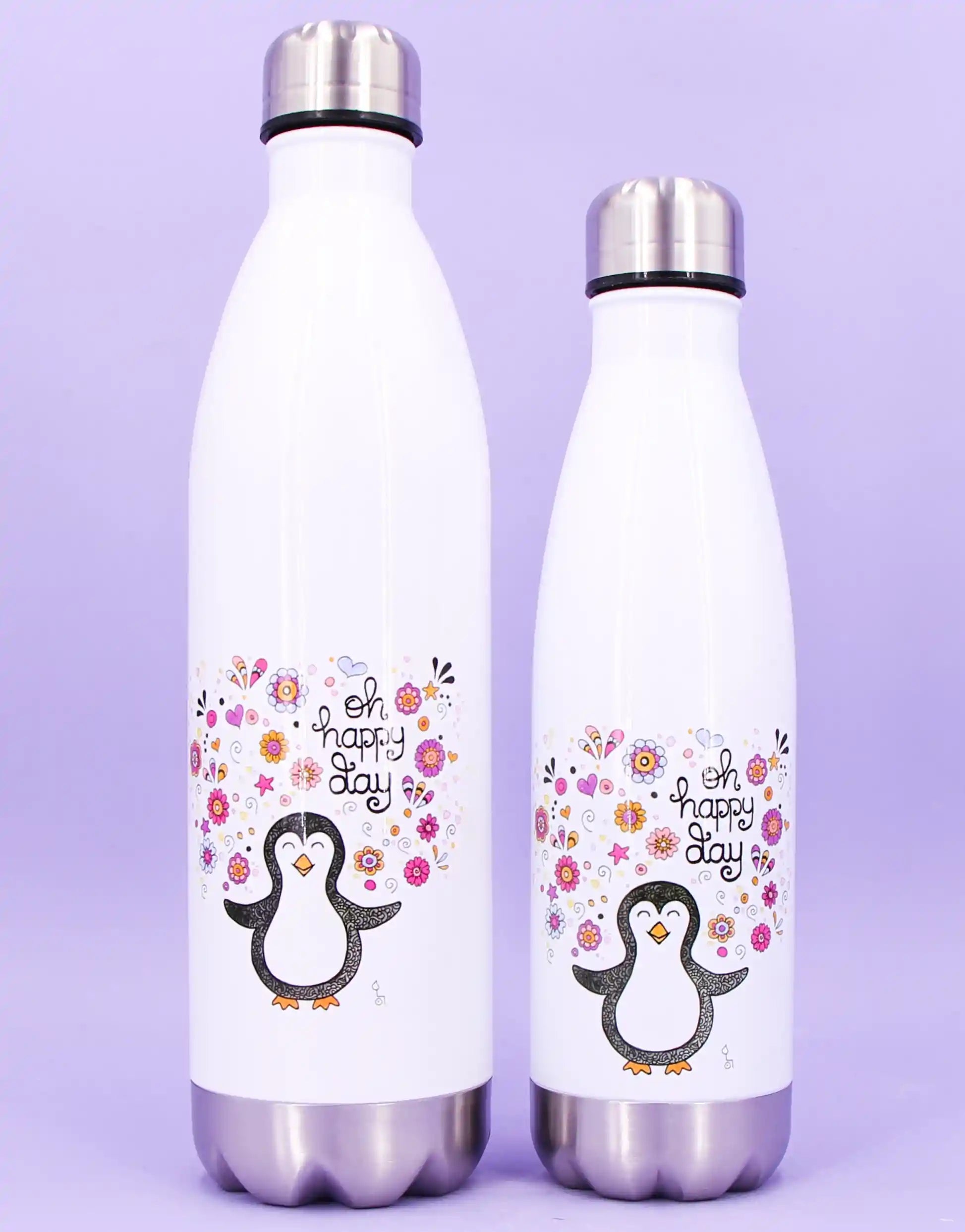 Trinkflasche "Pinguin"-RollinArt