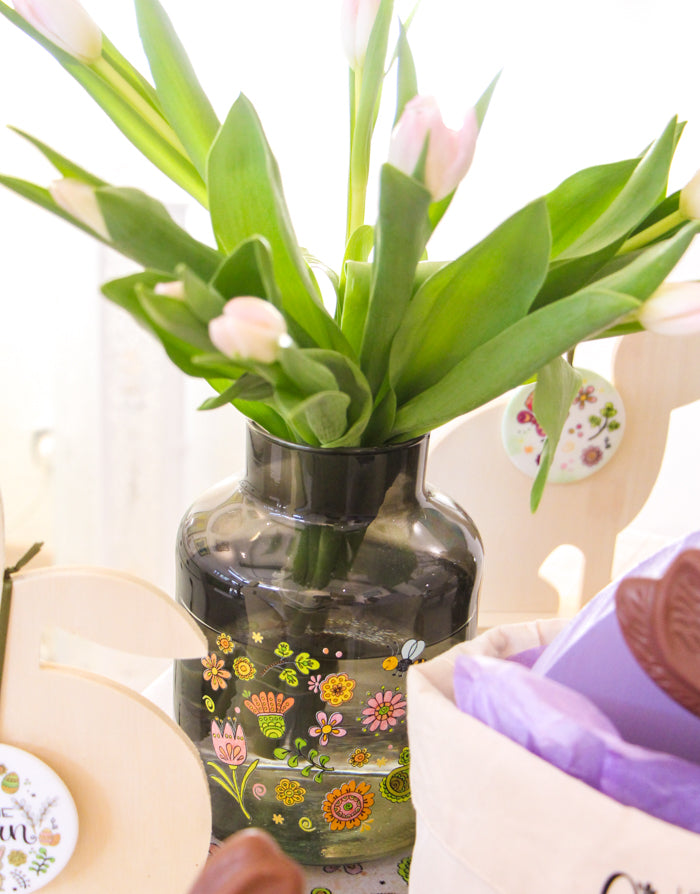 Vase "Frühlingsgefühle"-RollinArt